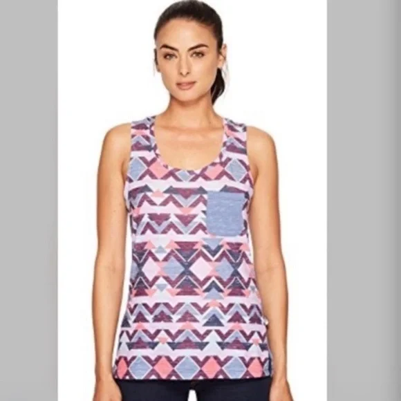 The North Face Ez Tank Yellow Tribal NWT Small - Picture 8 of 8